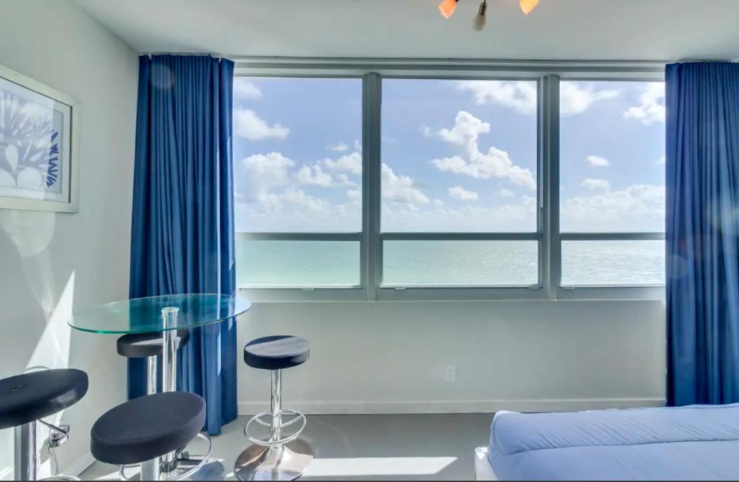 Castle 835 Oceanview Studio On Beach With Pool, Gym, Bars, And Free Parking Villa Miami Beach Exteriör bild