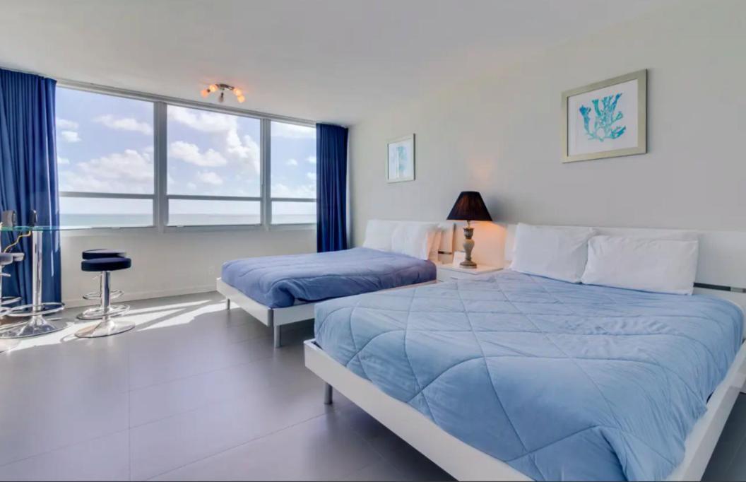 Castle 835 Oceanview Studio On Beach With Pool, Gym, Bars, And Free Parking Villa Miami Beach Exteriör bild